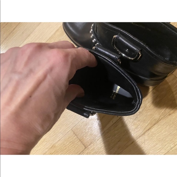 Saint Laurent Women’s studded biker bootie - Picture 7 of 12